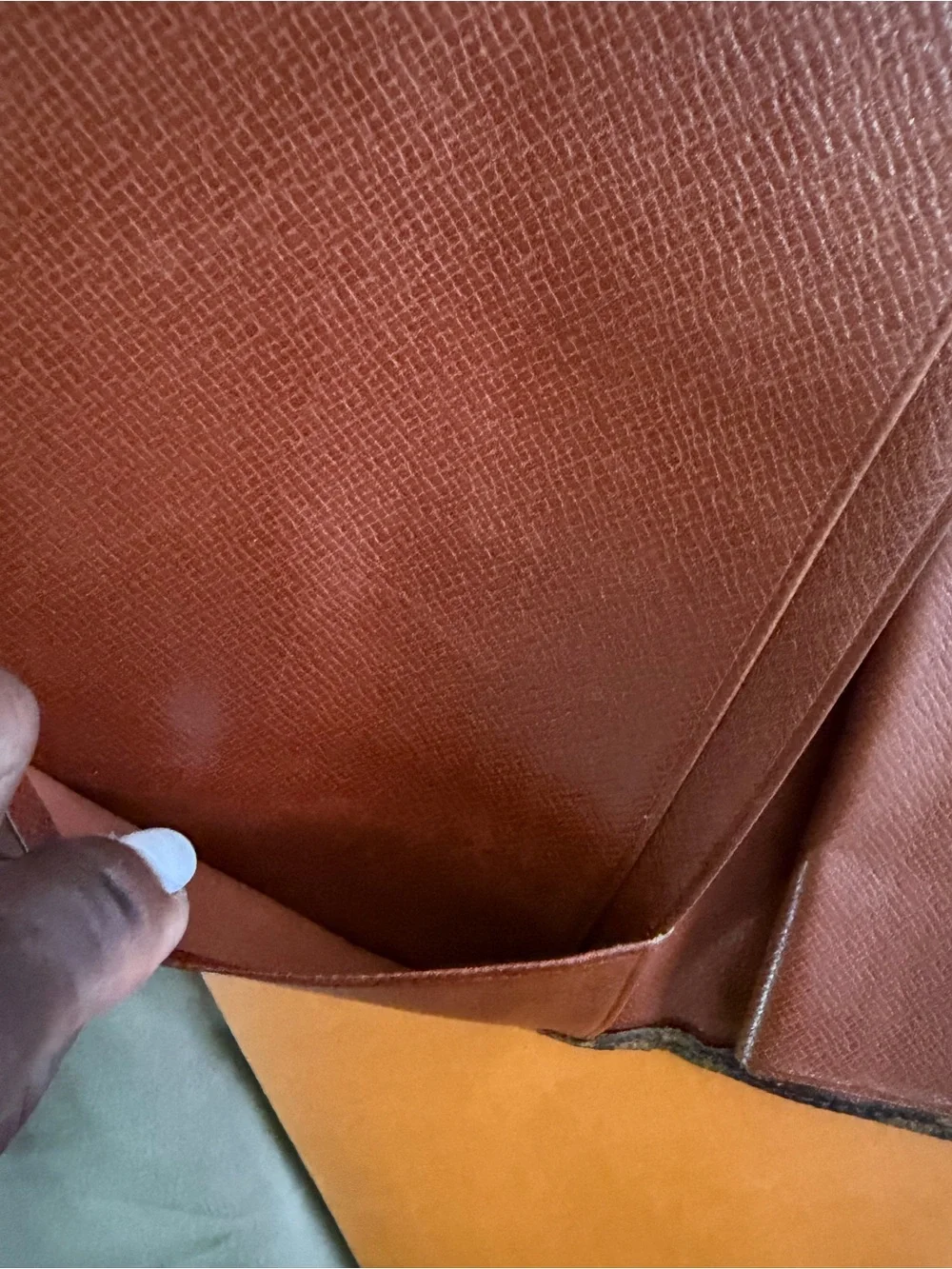 Authentic Vintage Vuitton Monogram Canvas Long Wallet•April 1984